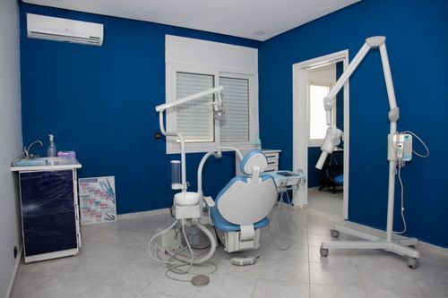 Second espace de soins équipé, cabinet Dental Care Rabat